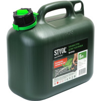 Канистра пластиковая с мерной шкалой 5 л для ГСМ STVOL SKP5S