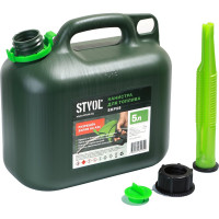 Канистра пластиковая с мерной шкалой 5 л для ГСМ STVOL SKP5S