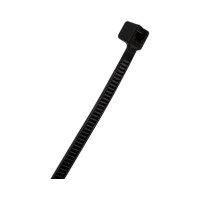 Нейлоновые стяжки Промрукав 4,8х200, черные, 100 шт. PR08.3075