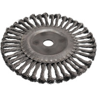 Щетка крацовка дисковая без гайки (200 мм; стальная проволока) для УШМ Orientcraft WHB000200840