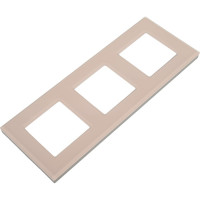 Трехпостовая рамка CGSS стеклянная, светло-дымчатая Эстетика GL-P103-LSG