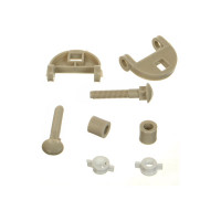 Сиденье для унитаза Melodia della vita овал, серый мрамор 193730