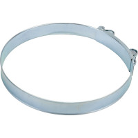 Одноболтовый силовой хомут NOVOCRAFT 201-213 мм, цинк, уп. 2 шт. RZN201213002