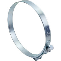 Одноболтовый силовой хомут NOVOCRAFT 201-213 мм, цинк, уп. 2 шт. RZN201213002