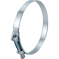 Одноболтовый силовой хомут NOVOCRAFT 201-213 мм, цинк, уп. 2 шт. RZN201213002