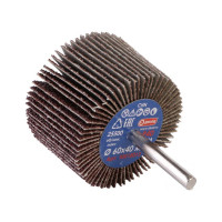 Круг лепестковый абразивный радиальный (60x40 мм; хв-к 6 мм; P40) ДИОЛД 90018013