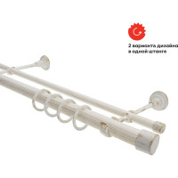 Заглушка Peora DIY белое золото 28 мм 2 шт WG 62753