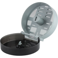 Диспенсер для туалетной бумаги Ksitex чёрный, прозрачный, пластик TH-507B 33188