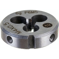 Плашка ИНСТУЛС М4.0x0.5x20x5 Р6М5 6g 2650-1527 ГОСТ 9740-71 00001150756
