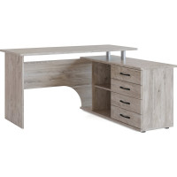 Компьютерный стол СОКОЛ правый дуб юкон КСТ-109П 00-00009493