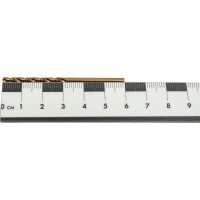 Сверло по металлу Р6М5К5/М35 (10 шт; 2.7 мм; ц/х; вышлифованное Класс А1) WOLFSTAR dc00229