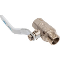 Шаровой кран STI Ду15 Ру40 муфтовый (муфта-штуцер) рычаг D160-02795