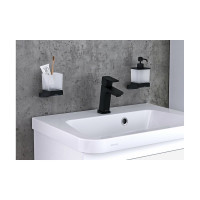 Смеситель для умывальника Ravak TD F 014.20 без донного клапана 170 мм, черный  X070150