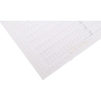 Решетка вентиляционная вытяжная без рамки (130x130 мм; белая) ВИЕНТО 1313В