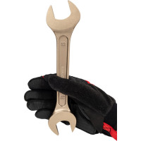 Ключ TVITA гаечный рожковый двусторонний искробезопасный мод. 146 27x32 мм AlCu TT1146-2732A