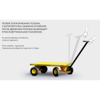 Платформенная тележка WALZMATIC 1000L 00000004524