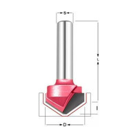 Фреза пазовая (12.7x12.7x46 мм; d1=2.29 мм; i1=3.78 мм; хв-к 8 мм) для Alucobond 120 PROCUT 200821AP