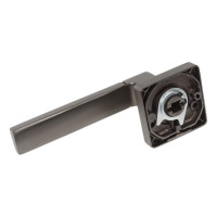 Ручка дверная алюминиевая графит Вантаж V07GR AL