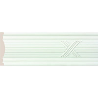 Молдинг Cosca Decor 80-7 Лента интерьерный багет, белый матовый СПБ048182