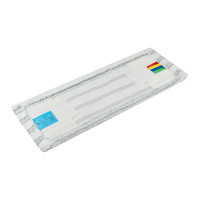 Плоский моп NV микрофибра, 40 см, жесткий абразив, крепление карман и ухо MFHA-M-40/C