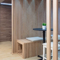 Интерьерная рейка STELLA Ривьера МДФ, 40x30x2700 мм, Дуб Сонома, упаковка 4 шт. ЦБ-00007546