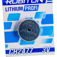 Элемент питания Robiton PROFI R-CR2477-BL1 CR2477 BL1 17454