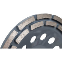 Чашка алмазная шлифовальная двухрядная Premium (180х5х22.2 мм) OXCRAFT PO000134218