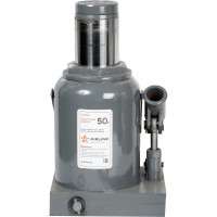 Бутылочный домкрат Airline 50 т S, MIN - 255 мм, MAX - 405 мм AJ-B-50S