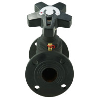 Балансировочный клапан DN.ru чугунный КБЛФ Ду50 Ру16 с ниппелями D080-00396