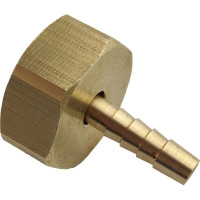 Наконечник 1/2"ВР х 6 мм + прокладка, 5 шт HG 1646518