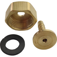 Наконечник 1/2"ВР х 6 мм + прокладка, 5 шт HG 1646518