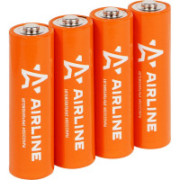 Батарейки AIRLINE LR6/AA щелочные 4 шт. AA-040
