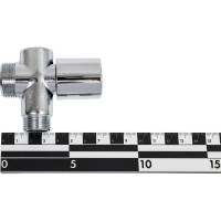 Проходной вентиль для стиральных машин ITAP ННВ 1/2'x3/4'x1/2' 255 1/2'