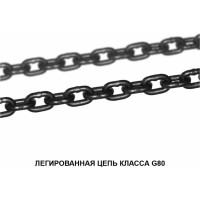 Цепной строп OCALIFT 4СЦ 11,2т 4м цепь глазированная Т8 G80 4sc11200t4f