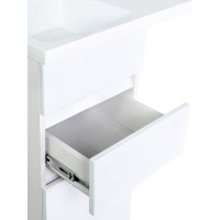 Напольная тумба с левой раковиной под стиральную машину ORANGE OP-40TUW+RAL