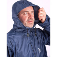 Влагозащитный плащ-дождевик БЕРТА 800-44-46 синий, рост 170-176