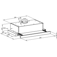 Вытяжка Lex Hubble 2M 600 White CHAT000080