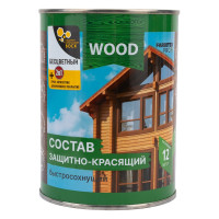 Защитно-красящий состав для древесины FARBITEX (быстросохнущий; бесцветный; 0.75 л) 4300008466