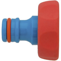 Штуцер под коннектор с внутренней резьбой 3/4", пластик/резина MPF ДС.071283