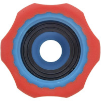 Штуцер под коннектор с внутренней резьбой 3/4", пластик/резина MPF ДС.071283