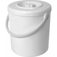 Ведро с крышкой Cosmoplast 15 л 2584