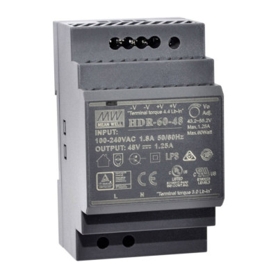 Источник питания Mean Well AC/DC HDR-60-48 Т02601704