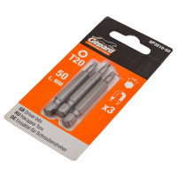 Бита магнитная для шуруповерта Torx (3 шт; T20х50 мм) Gepard GP3510-50