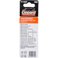 Пилка для электролобзика по металлу T118AF 2 шт Gepard GP0615-18