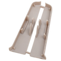 Торцевые заглушки для плинтуса DECONIKA (85 мм; 215 Дуб снежный; 2 шт.) Д-П85-Тп-Ф1 215 ДУБ СНЖ