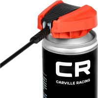 Литиевая смазка с PTFE CARVILLE RACING белая, аэрозоль, расп. 2в1, 400 мл G7400654