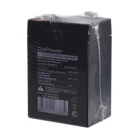 Аккумулятор свинцово-кислотный LA-645/security 6V 4.5Ah GoPower 00-00015321