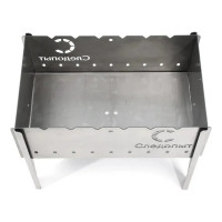 Складной мангал Следопыт 490x310x370 мм, толщина 2 мм, без шампуров PF-GR-01