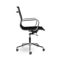 Кресло UTFC СН-300 Кайман Н хром Ср СК11 черное КайманН06