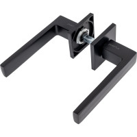 Дверная ручка PUERTO Куббаито, серия SLIM, черный INAL 541-03 slim B